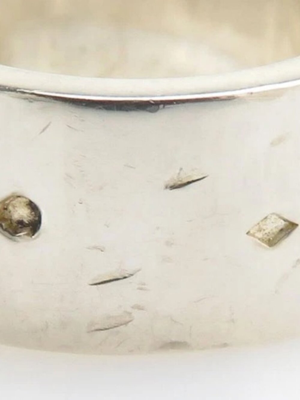 Auth HERMES Ring Silver/Orange Silver 925 - e60488a - Picture 8 of 11